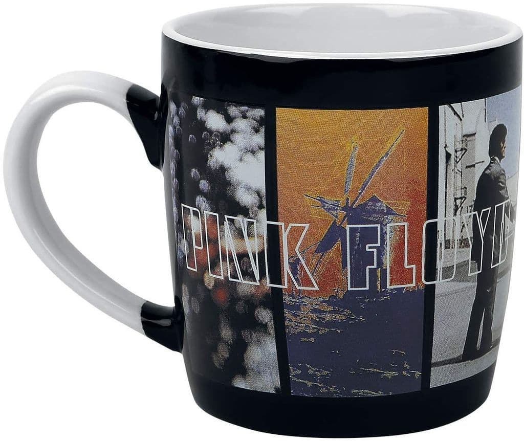 Pink Floyd Mug and Coaster Gift Tin Set Album Covers artwork